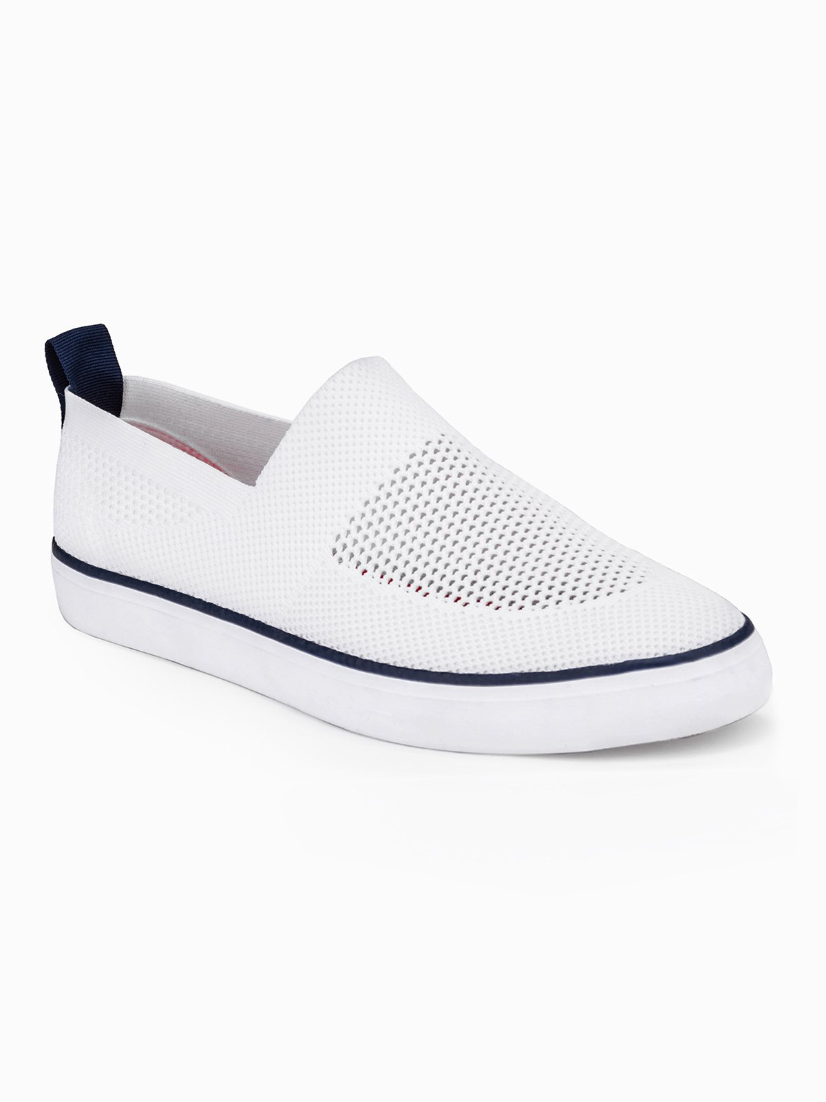 

Взуття чоловіче slip on T308 - білі, Білий