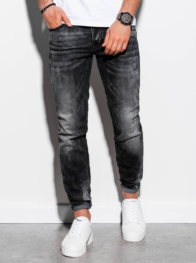 Брюки мужские джинсовые P860 – черные