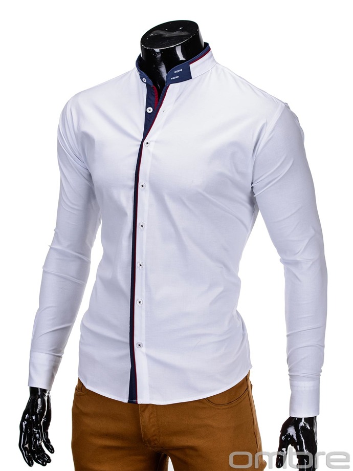 Мужская рубашка K295 - белая