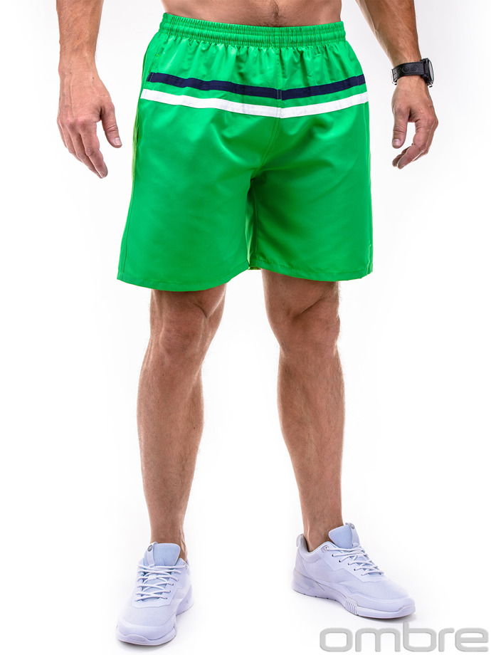 Мужские брюки P372 - зеленые