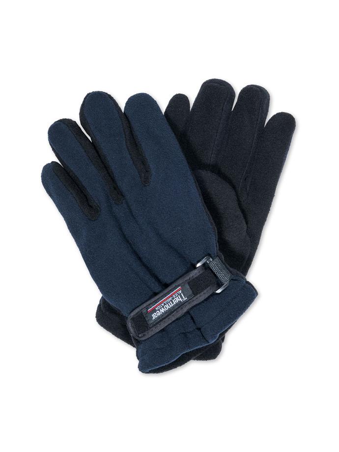 Мужские перчатки – темно-синие А115