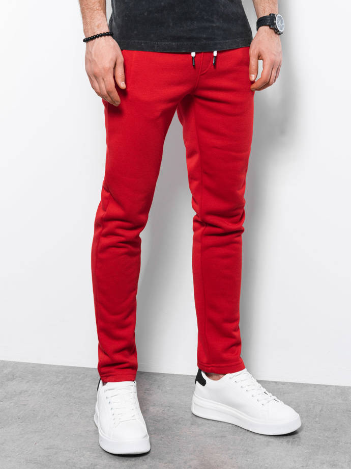 Мужские спортивные штаны - красные P866