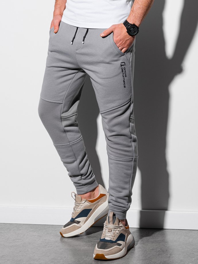 Мужские спортивные штаны - серый P954