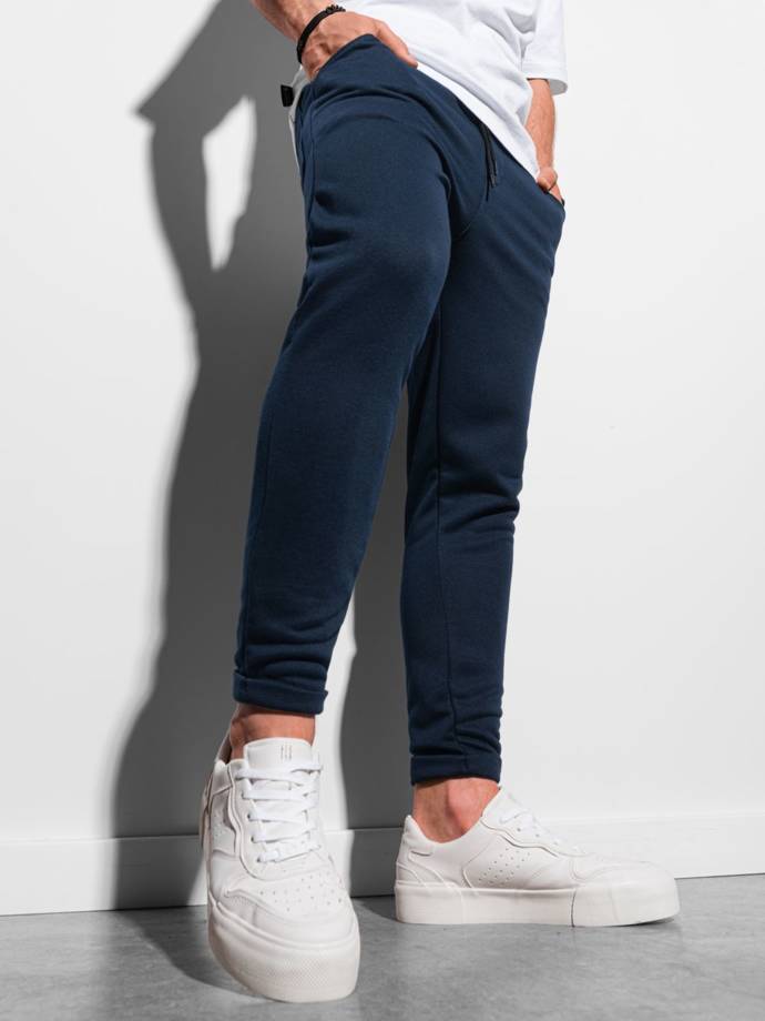 Мужские спортивные штаны - темно-синий P949