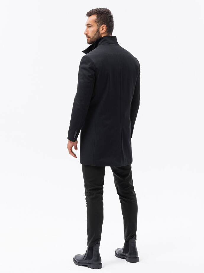 Весеннее пальто C430 - чёрный