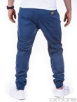 Мужские брюки джоггеры P417 - темно-синие