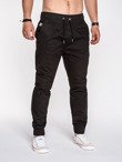 Мужские брюки джоггеры P435 - черные