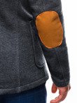 Мужской пиджак повседневнный M07 - темно-серый