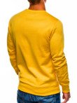 Толстовка мужская без капюшона B978 – желтая