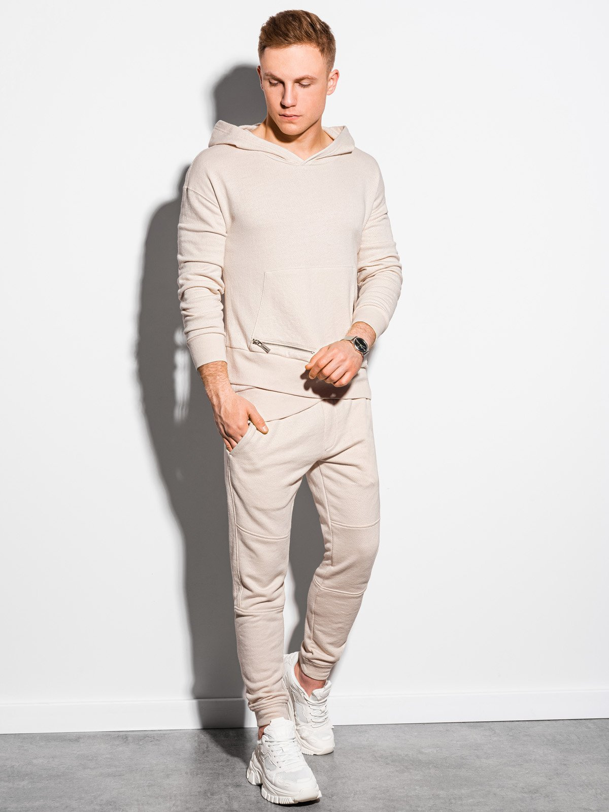 polo hoodie and pants set