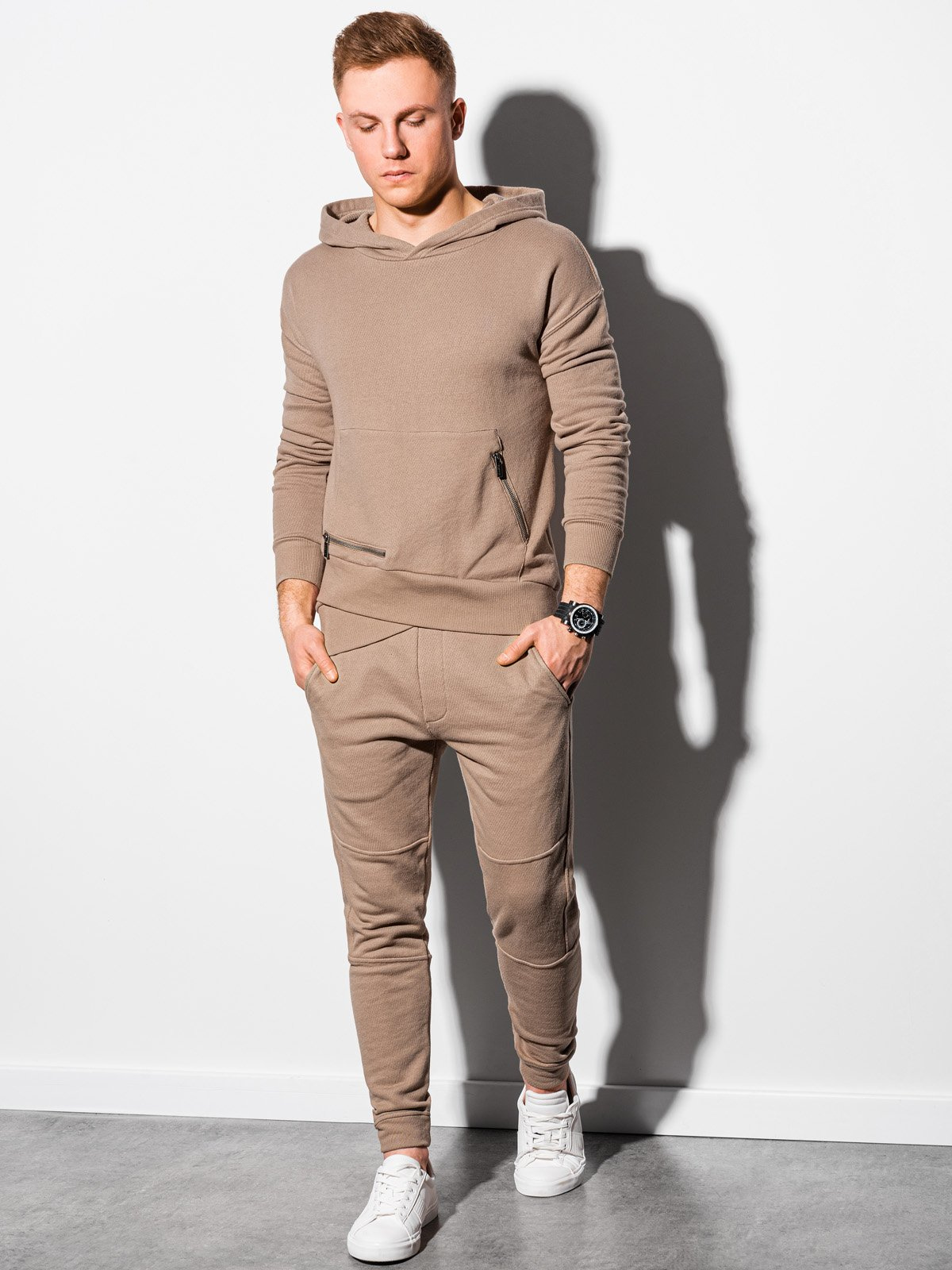 polo hoodie and pants set