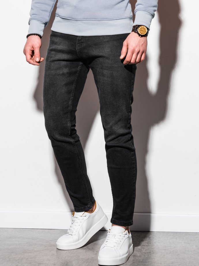 Чоловічі джинсові штани - чорний P942