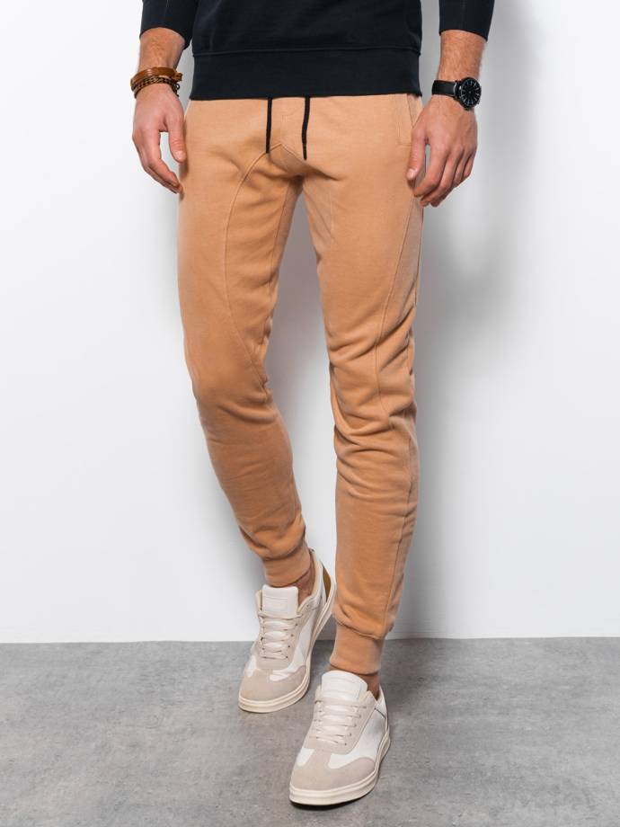 Чоловічі спортивні штани - світло-коричневий P948