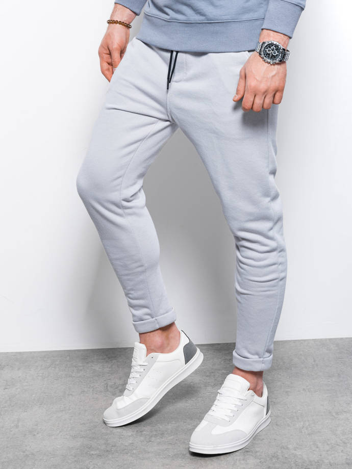 Чоловічі спортивні штани - світло-сірий P949