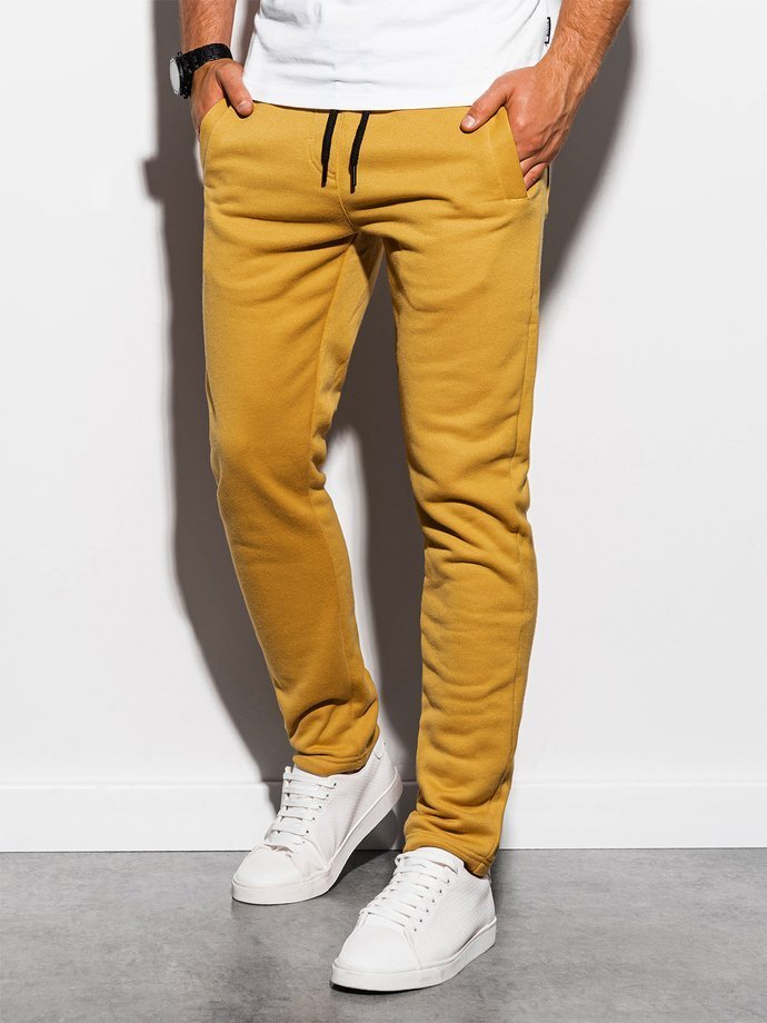 Чоловічі спортивні штани - жовті P866
