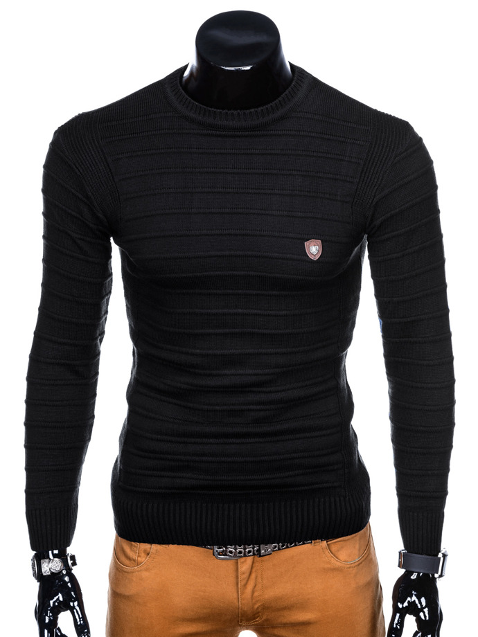 Чоловічий светр - чорний E139