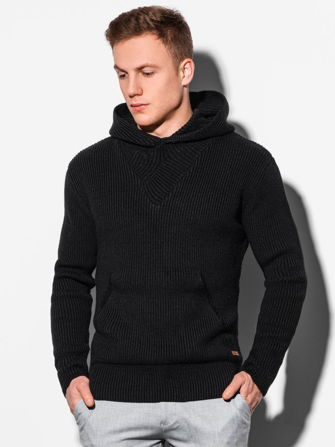 Чоловічий светр - чорний E181