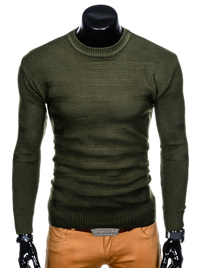 Чоловічий светр - хакі Е135