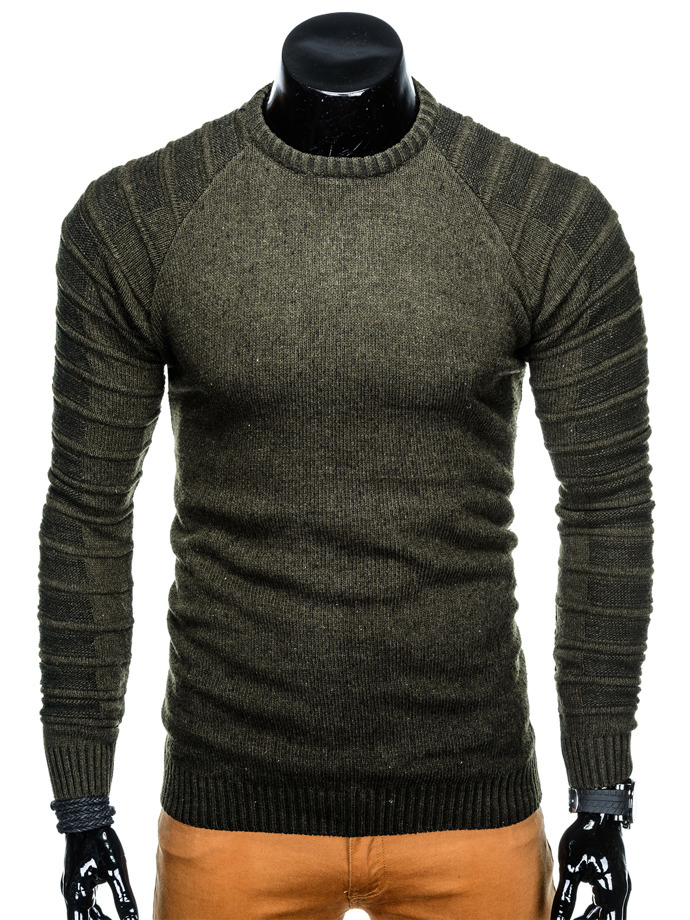 Чоловічий светр - хакі Е138