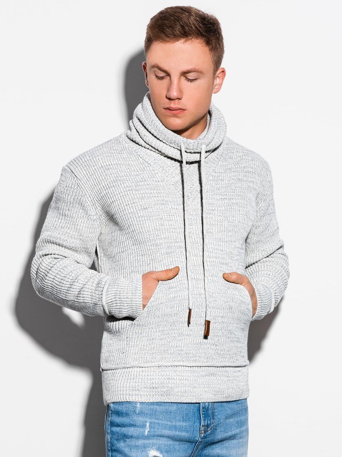 Чоловічий светр - сірий E152