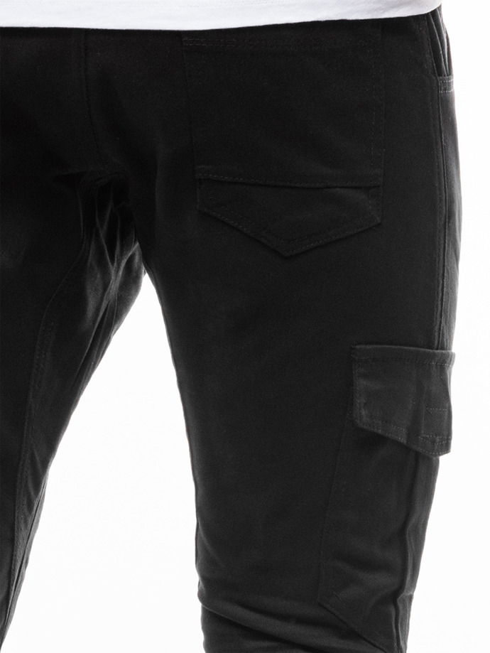 Штани чоловічі джоггери P333 - чорні