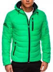 Куртка чоловіча демісезонна стьобана C348 - зелена