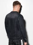 Куртка чоловіча джинсова C403 - чорна